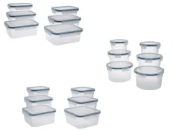 Juego de recipientes herméticos, 6 unidades.