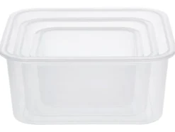 Juego de recipientes herméticos, 6 unidades.