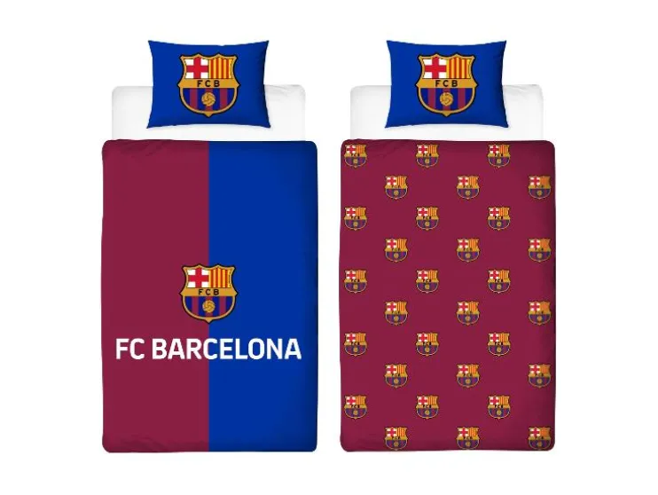 Juego de ropa de cama, Real Madrid / Arsenal / Manchester United / FC Barcelona, 150 x 220 cm.