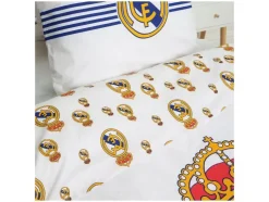 Juego de ropa de cama, Real Madrid / Arsenal / Manchester United / FC Barcelona, 150 x 220 cm.
