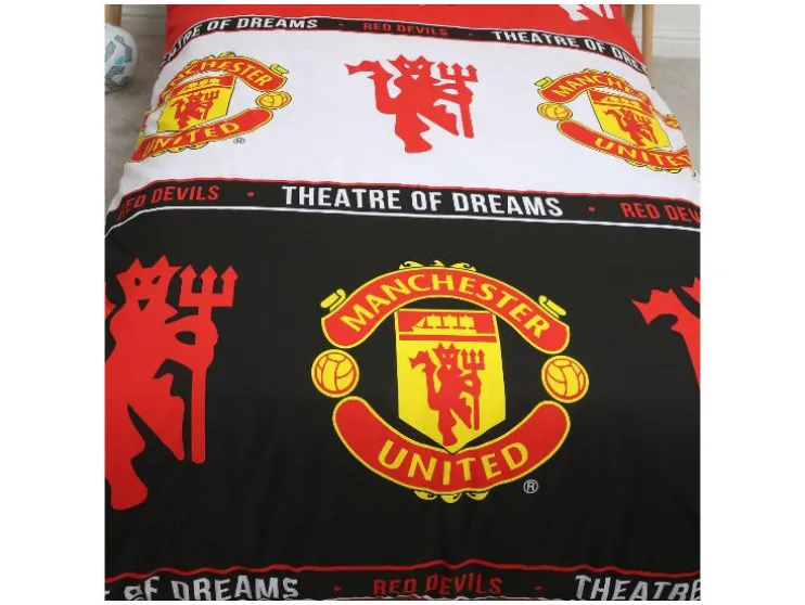 Juego de ropa de cama, Real Madrid / Arsenal / Manchester United / FC Barcelona, 150 x 220 cm.