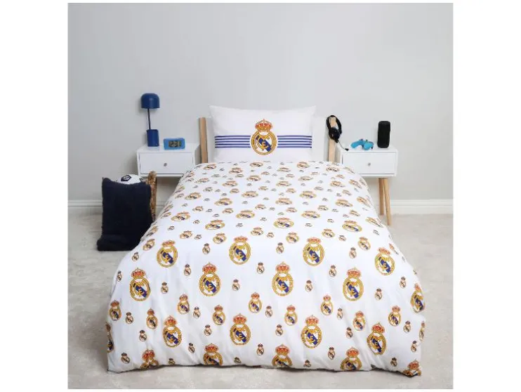 Juego de ropa de cama, Real Madrid / Arsenal / Manchester United / FC Barcelona, 150 x 220 cm.