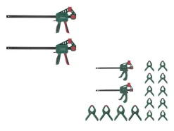 Juego de sargentos, de 2 piezas / de 16 piezas.