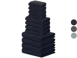 Juego de toallas de rizo, 12 piezas.