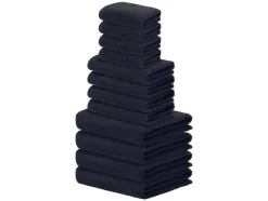 Juego de toallas de rizo, 12 piezas.