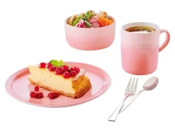 Juego de vajilla, platos / cuencos / tazas, 12 piezas, porcelana.