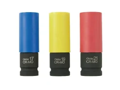 Juego de vasos de impacto / Adaptador para atornillador de impacto / Juego de articulación esférica de impacto