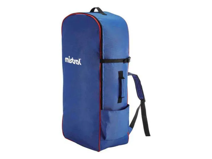 Kayak de nailon, sistema de 3 cámaras de aire, con 2 remos dobles.