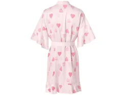 Kimono de satén para mujer