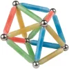 Kit de construcción magnético brillante, 56 piezas / Kit de construcción magnético colorido, 60 piezas