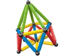 Kit de construcción magnético brillante, 56 piezas / Kit de construcción magnético colorido, 60 piezas