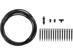 Kit de goteo, de material resistente a la intemperie y a los rayos UV.