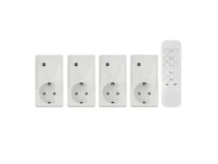 Kit de interruptor inalámbrico interior 5 pzas. / exterior 3 pzas.