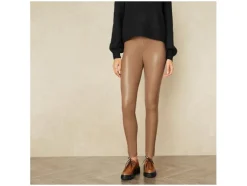 Leggings de mujer, efecto piel.
