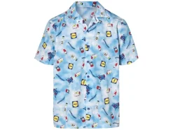 Lidl Camisa casual de hombre, con botonadura completa.