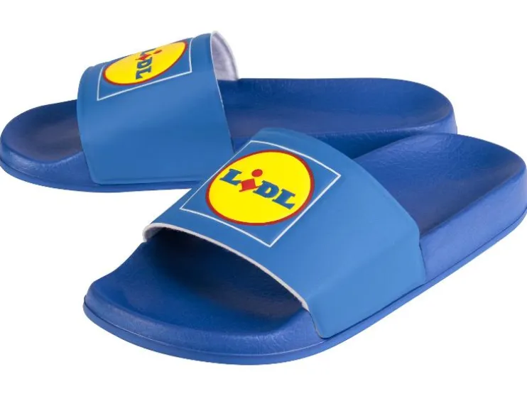 Lidl Chancla de baño para mujer con suela ligera