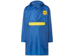 Lidl Poncho de lluvia para hombre / mujer, resistente al viento y al agua.