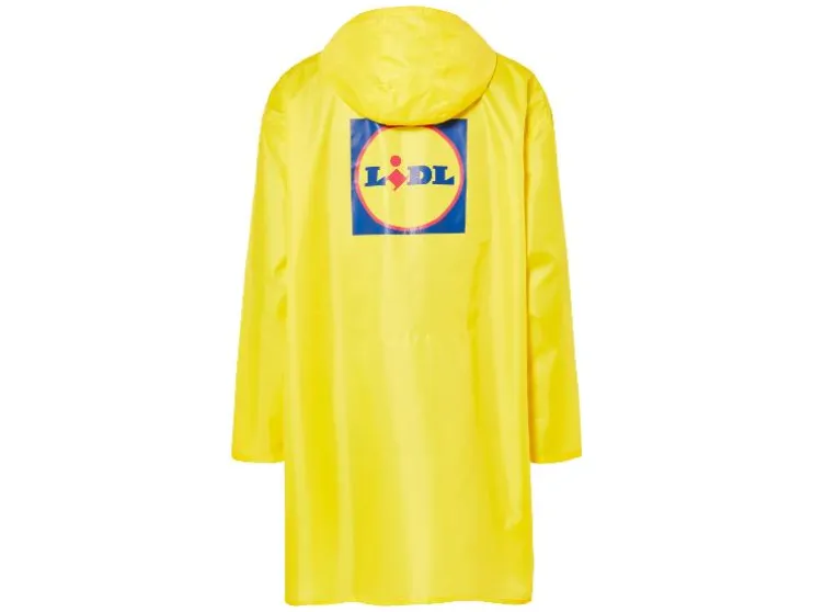 Lidl Poncho de lluvia para hombre / mujer, resistente al viento y al agua.