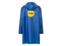Lidl Poncho de lluvia para hombre / mujer, resistente al viento y al agua.