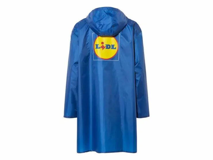 Lidl Poncho de lluvia para hombre / mujer, resistente al viento y al agua.