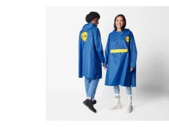 Lidl Poncho de lluvia para hombre / mujer, resistente al viento y al agua.