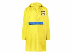 Lidl Poncho de lluvia para hombre / mujer, resistente al viento y al agua.