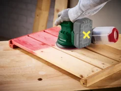 Lijadora excéntrica recargable 20 V / Lijadora multiuso recargable 20 V