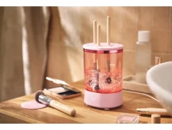 Limpiador eléctrico de brochas de maquillaje