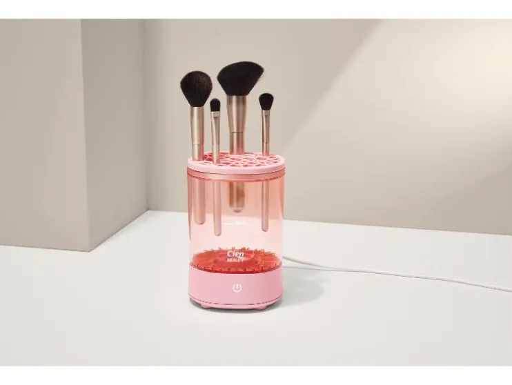 Limpiador eléctrico de brochas de maquillaje