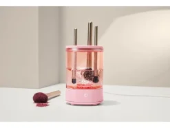 Limpiador eléctrico de brochas de maquillaje