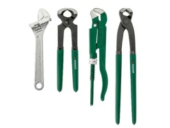 Llave inglesa / Tenaza rusa / Tenaza para cantos / Llave para tubos en escuadra.