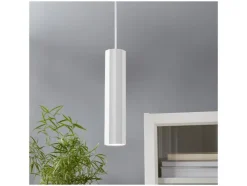 Lámpara colgante LED, altura regulable individualmente.