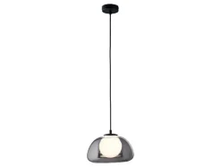 Lámpara colgante LED, pantalla de cristal de alta calidad.