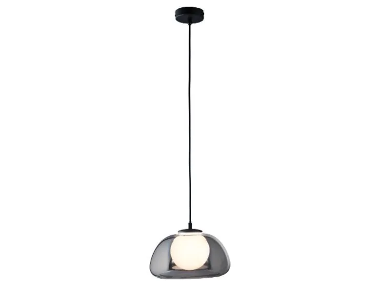 Lámpara colgante LED, pantalla de cristal de alta calidad.