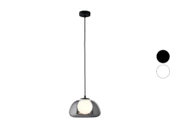 Lámpara colgante LED, pantalla de cristal de alta calidad.