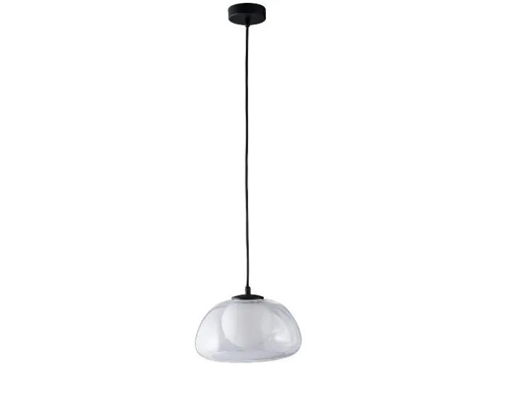 Lámpara colgante LED, pantalla de cristal de alta calidad.