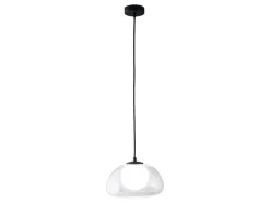 Lámpara colgante LED, pantalla de cristal de alta calidad.