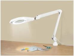 Lámpara con lupa LED