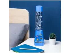 Lámpara de lava con purpurina de Minecraft