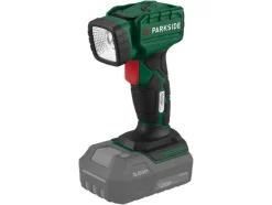 Lámpara de mano LED recargable de 20V »PLHLA 20 Li A1« y lámpara de mano LED recargable de 20V »PLHLA 20-Li C1«, sin batería ni cargador.