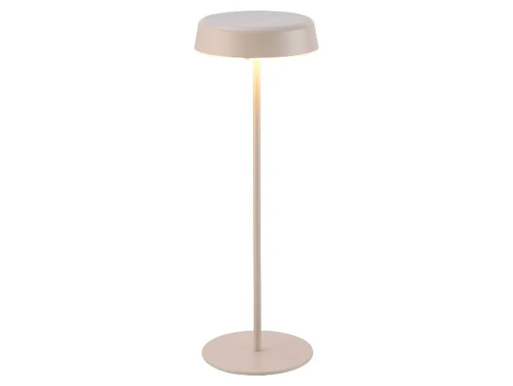 Lámpara de mesa LED con batería, 2,6 W.