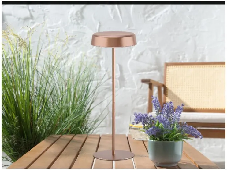 Lámpara de mesa LED con batería, 2,6 W.