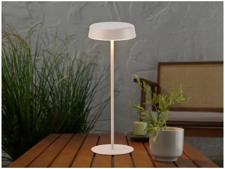 Lámpara de mesa LED con batería, 2,6 W.