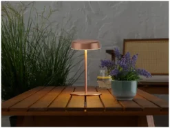 Lámpara de mesa LED con batería, 2,6 W.