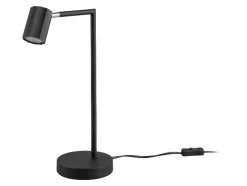 Lámpara de mesa LED, con cabezal orientable e inclinable.