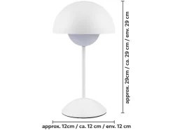 Lámpara de mesa LED inalámbrica