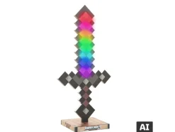 Lámpara de mesa LED Minecraft