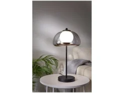 Lámpara de mesa LED, pantalla de vidrio de alta calidad.