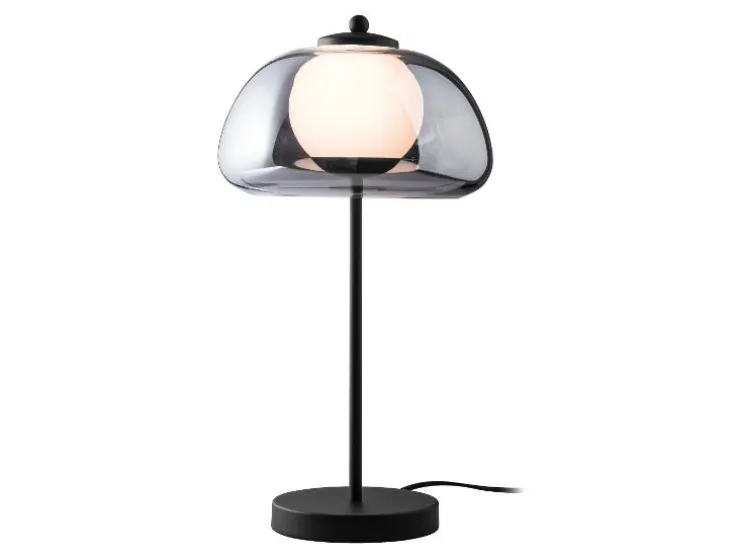 Lámpara de mesa LED, pantalla de vidrio de alta calidad.