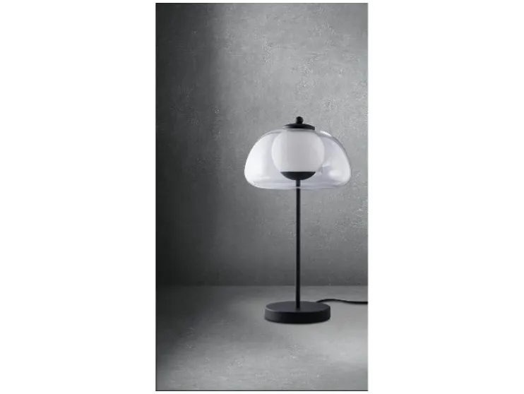Lámpara de mesa LED, pantalla de vidrio de alta calidad.